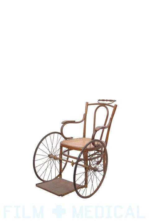 Period bentwood wheelchair